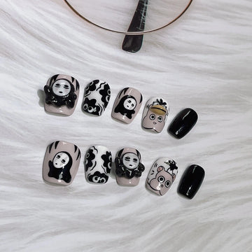 Guardian Angel-2025 Luxury Handmade Press-On Nails