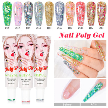 Professional Crystal Nail Extension Gel