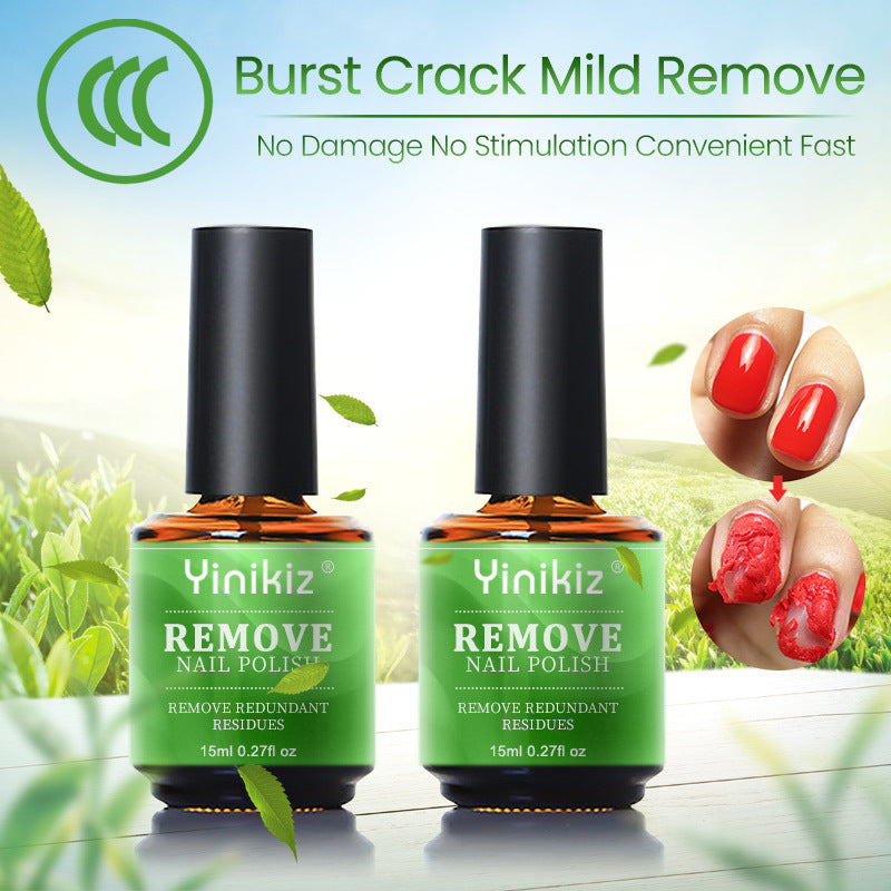 Two-minute nail polish remover quick bursting nail polish remover 15ml