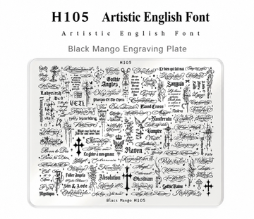 Premium Nail Stamping Plate – Intricate Designs, Easy Transfer & Beginner-Friendly DIY Nail Art
