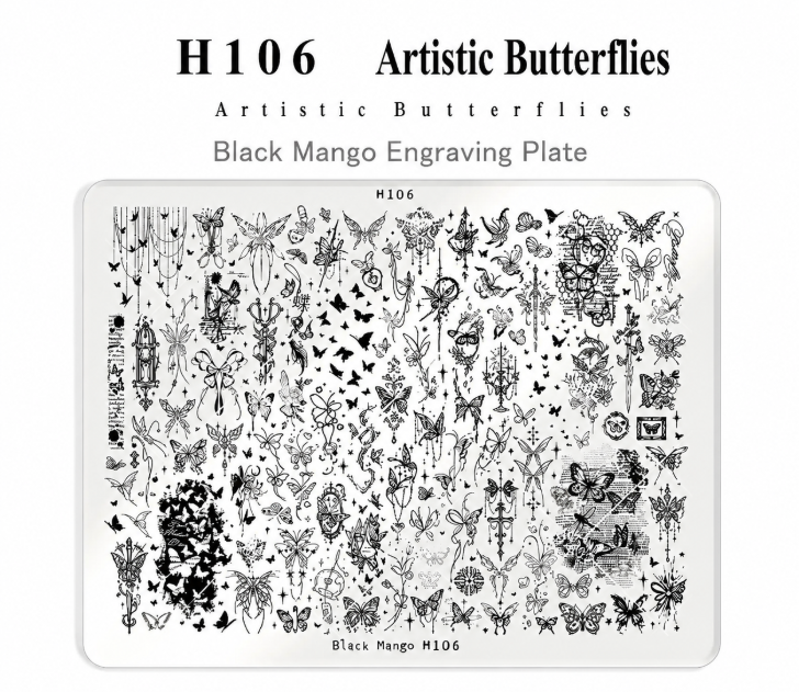 Premium Nail Stamping Plate – Intricate Designs, Easy Transfer & Beginner-Friendly DIY Nail Art