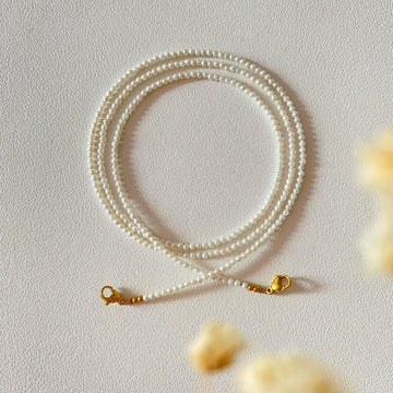 Natural Shell Pearl Glasses Chain, Necklace & Headphone Holder