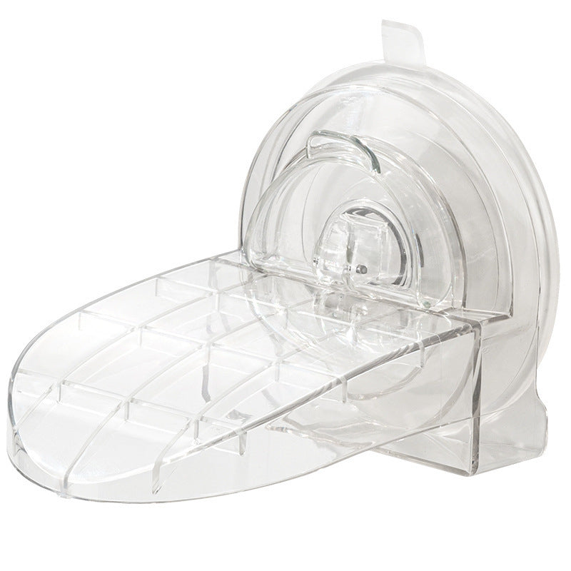Suction Shower Foot Rest – Non-Slip ABS Bathtub Step Stool