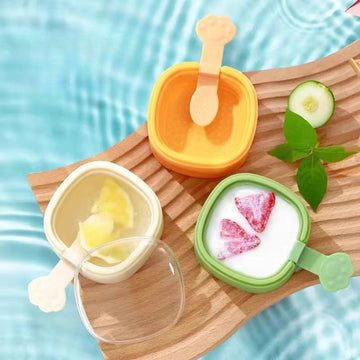 Premium Silicone Popsicle Molds Set – Food-Grade DIY Ice Pop Maker