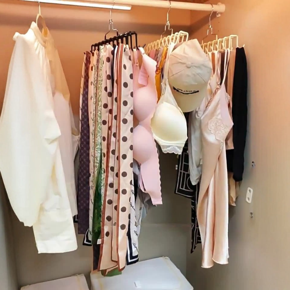 Rotating Underwear Hanger – Space-Saving Lingerie Closet Organizer