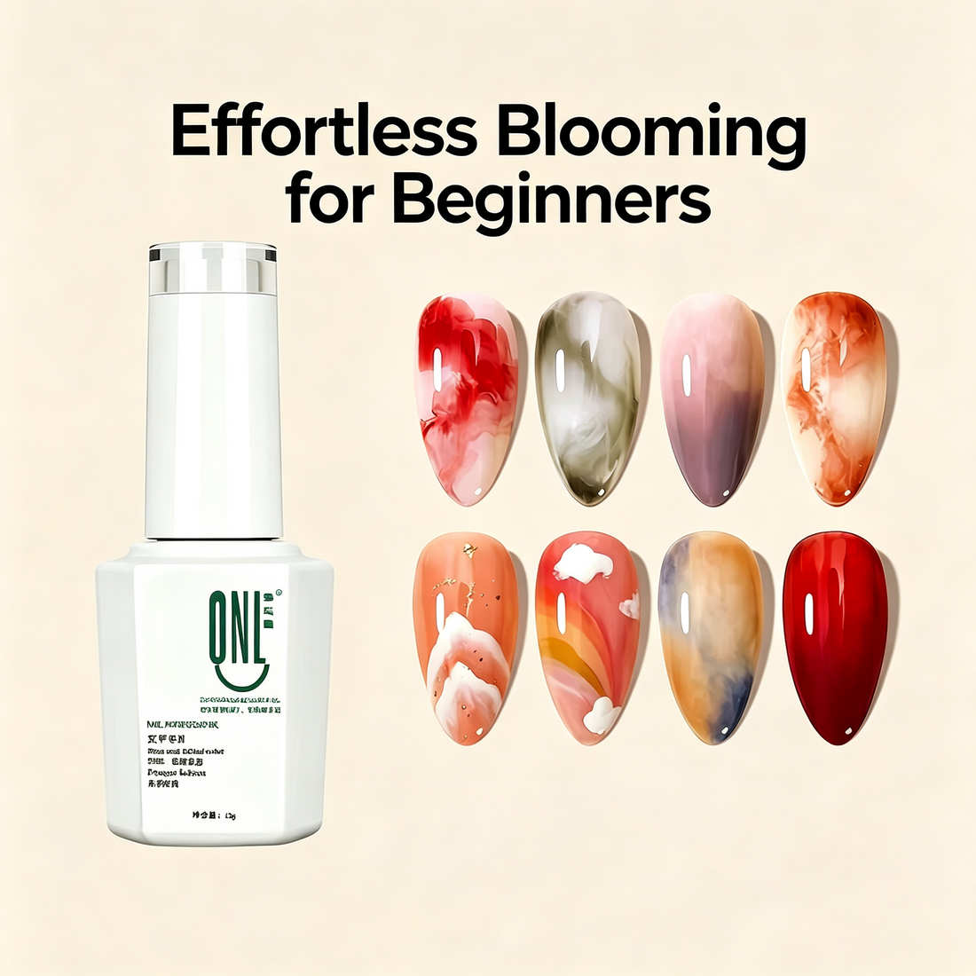 Professional Nail Blooming Gel – Fast Acting, Natural Blooming Effect & Easy to Use