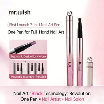 6-in-1 Glass Cat Eye Nail Art Pen