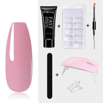 Nail Extension Gel Kit with Molds – All-in-One Builder Set