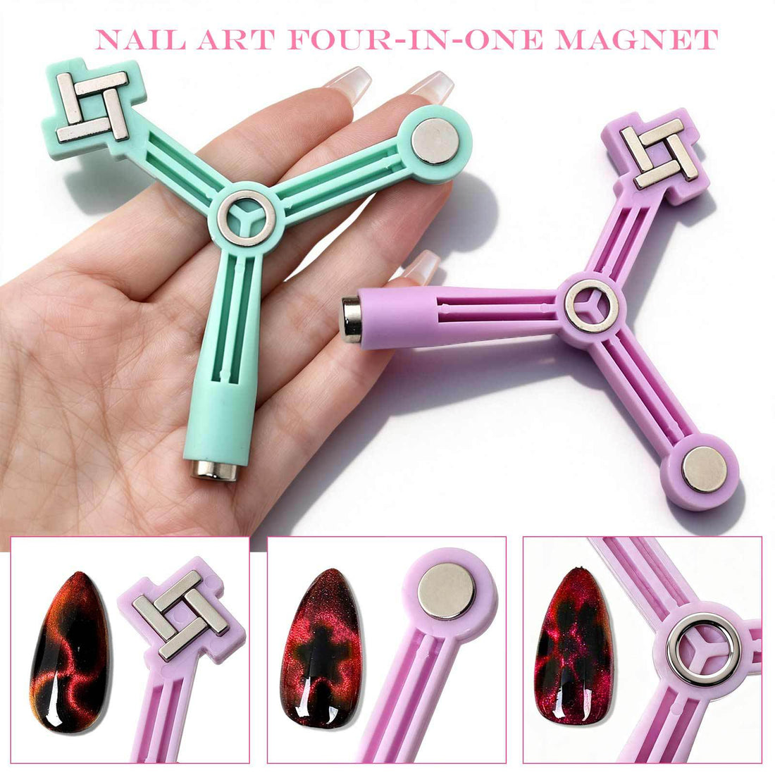 Strong Cat Eye Nail Magnet Tool for Cat Eye Gel Polish Nail Art