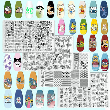Nail Stamping Plates – Series 1, Multiple Designs