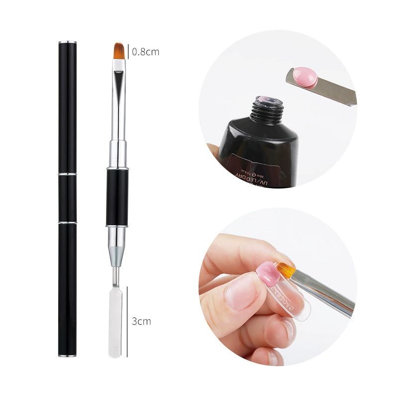 Nail Extension Gel Kit – 30ml Quick UV Poly Gel for Crystal Nail Extensions