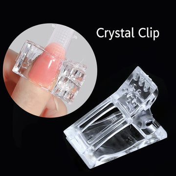 Nail Crystal Gel Clip – Quick Fixing Clamp for Nail Extensions