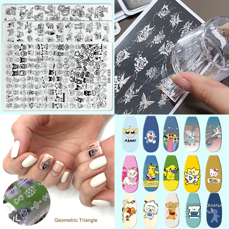 Nail Stamping Plates – Series 1, Multiple Designs