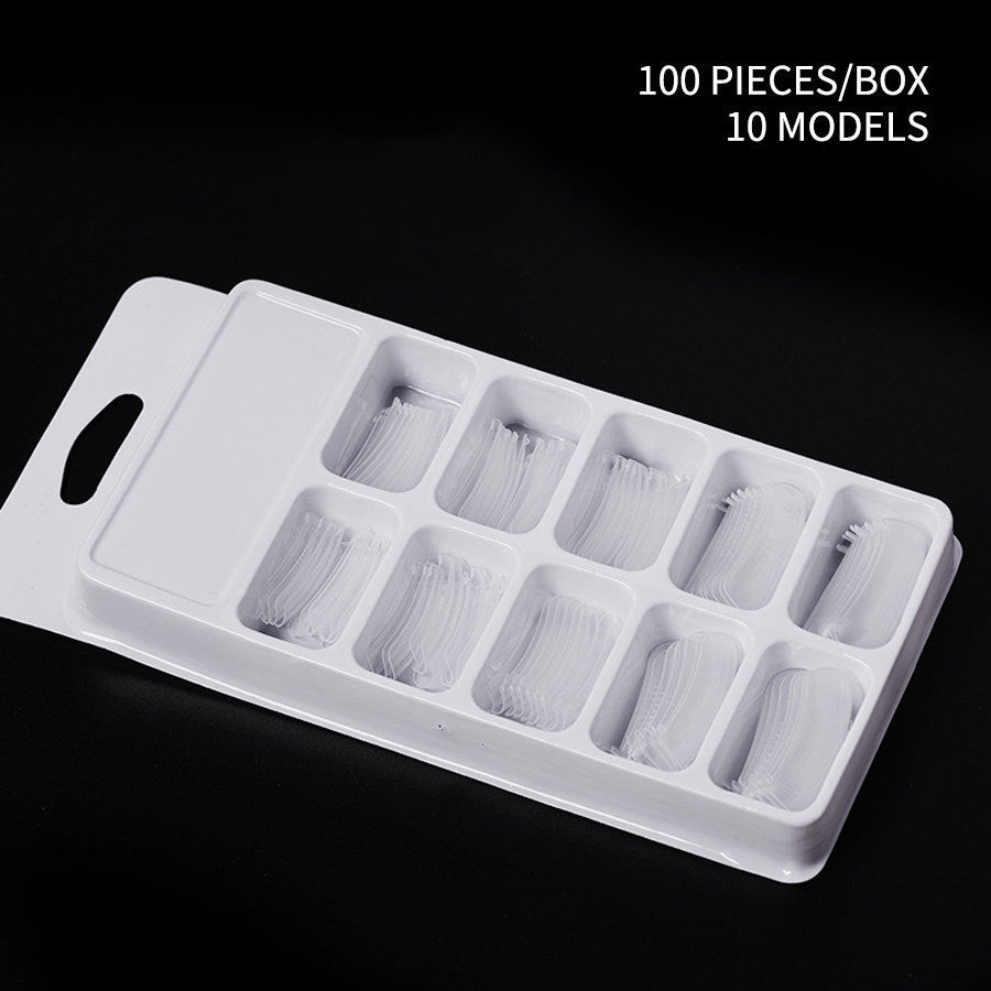 Reusable Nail Extension Forms – Crystal Nail Tips for Quick Nail Extensions
