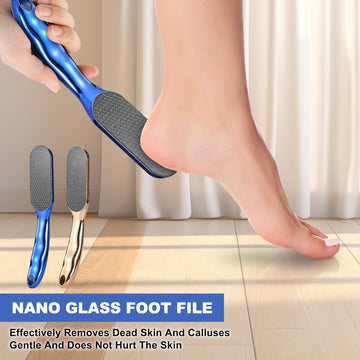 Vein-Pattern Foot Scrubber – Professional Pedicure Care Tool