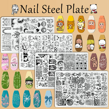 Nail Art Stamping Plates – Series 1