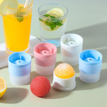 Giant Ice Ball Mold – Premium Food-Grade PP/PET Sphere Ice Cube Tray (Slow-Melting Design)