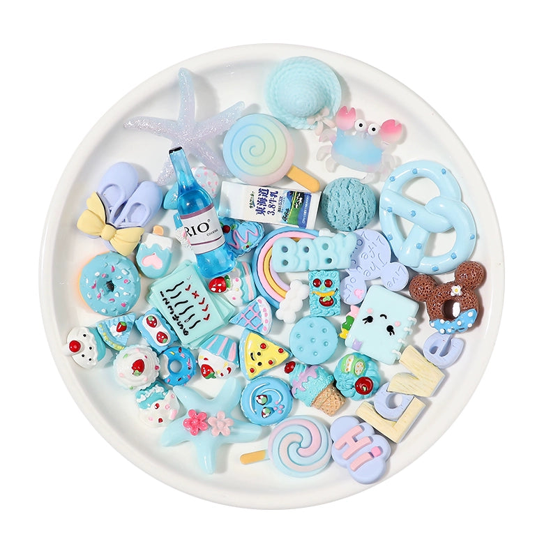 Cute Ice Cream & Cake DIY Resin Charm Pack
