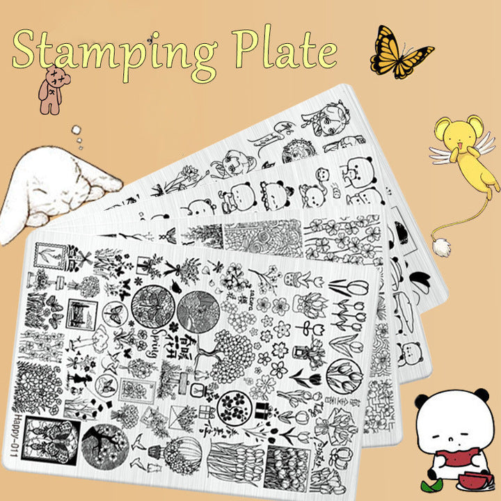 Nail Art Stamping Plates – Series 1