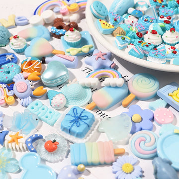Cute Ice Cream & Cake DIY Resin Charm Pack